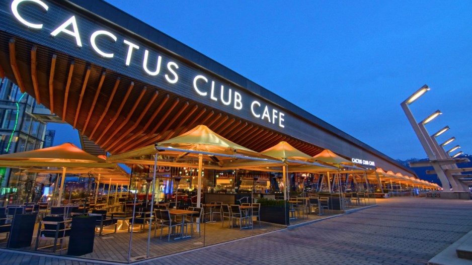 Cactus Club opens new Coal Harbour restaurant - Business in Vancouver