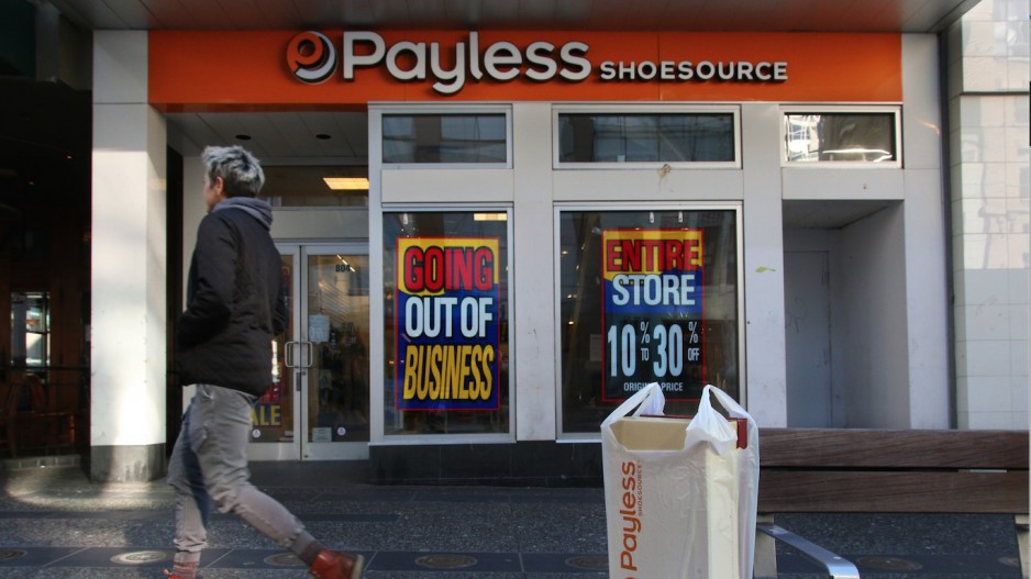 Payless prices corner deals