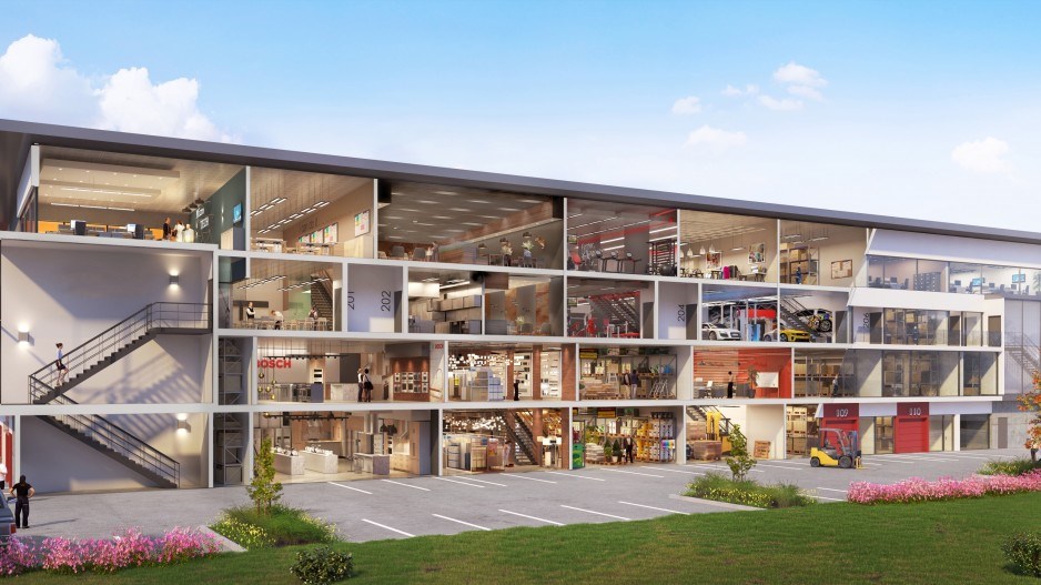 richmond-industrial-multi-storey-alliance-cross-section