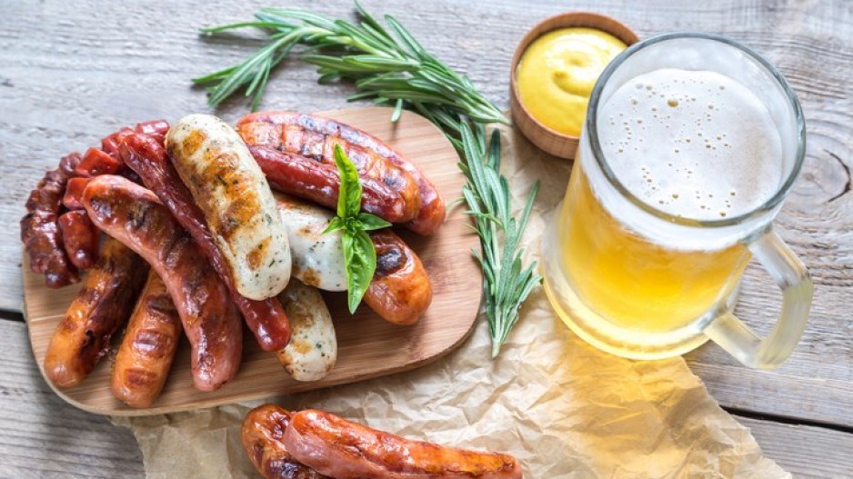 sausages-beer-gettyimages