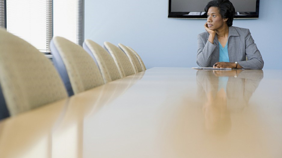 woman_alone_boardroom_shutterstock