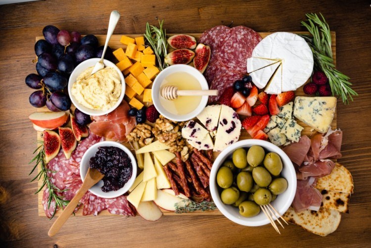 Snack platter - charcuterie board