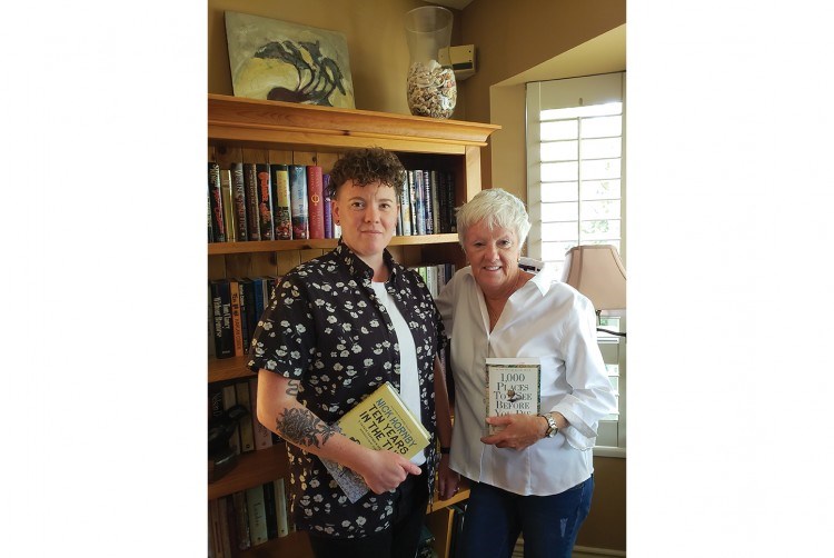 Black Bond Books’ Cathy Jesson (right) and Caitlin Jesson represent the second and third of three generations of women to run the independent bookstore | Submitted