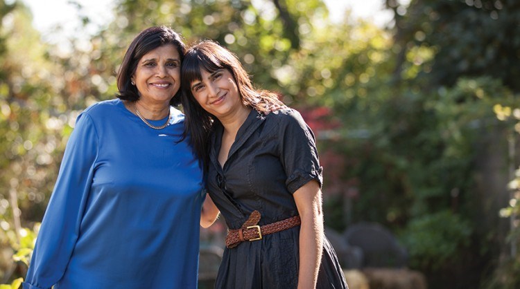 Ratana Stephens (left) and daughter Jyoti Stephens of Nature’s Path Foods | Noel Hendrickson