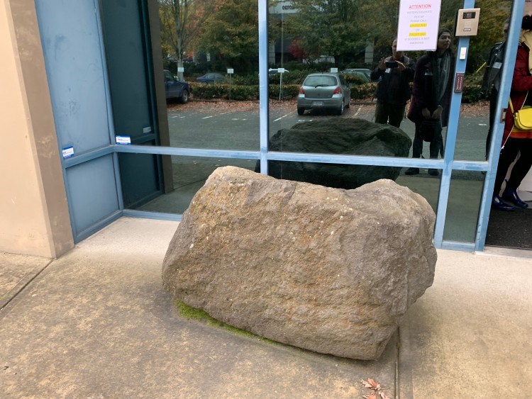 Boulder protection at Blissco