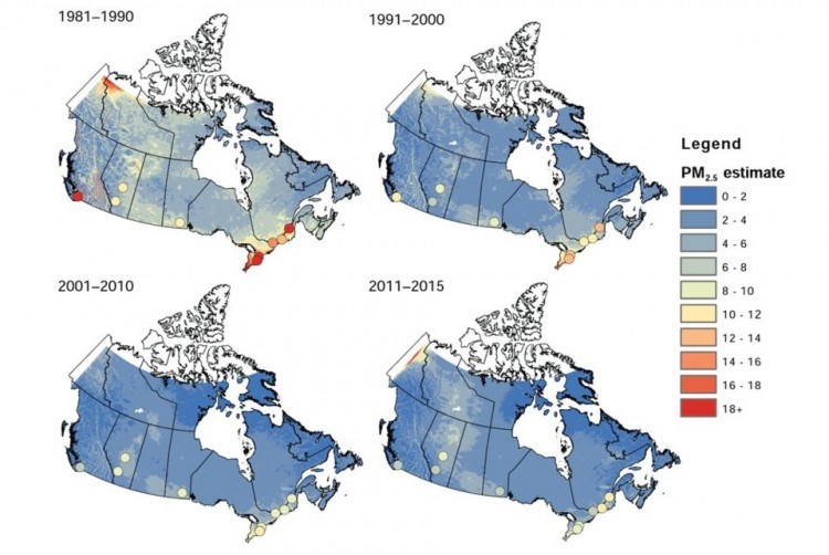 PM2.5 concentrations dropped throughout the study period but even low levels of exposure significantly affected risk of premature death. Brauer et al. (2022)