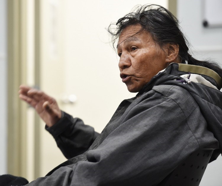 David Napio at Crosstown Clinic in Downtown Eastside. Photo Dan Toulgoet