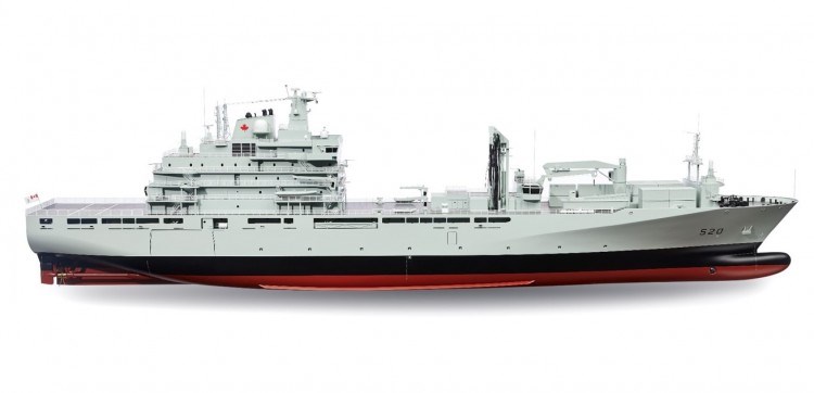 Joint support ship rendering