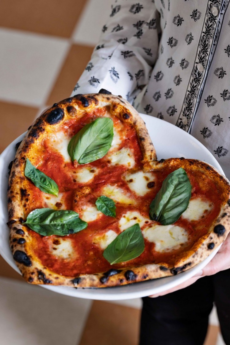 Pizzeria Farina is bringing back the heart-shaped pizza for another year. Pizzeria Farina