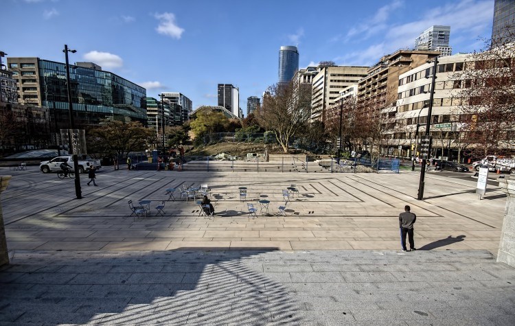 Robson Square looking south -cc