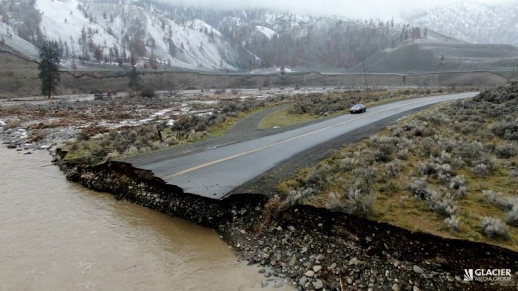 The Shackan First Nation in the Fraser Canyon lost huge swaths of land after record flooding tore through the region in November 2021. - Shackan First Nation