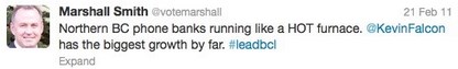 Marshall Smith Tweet