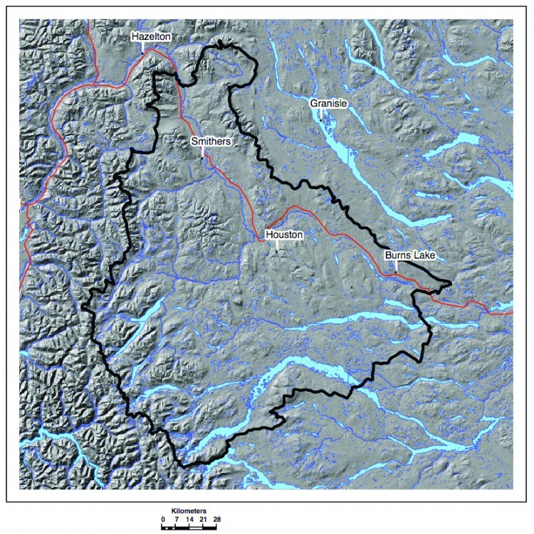 wet'suwet'en claim area