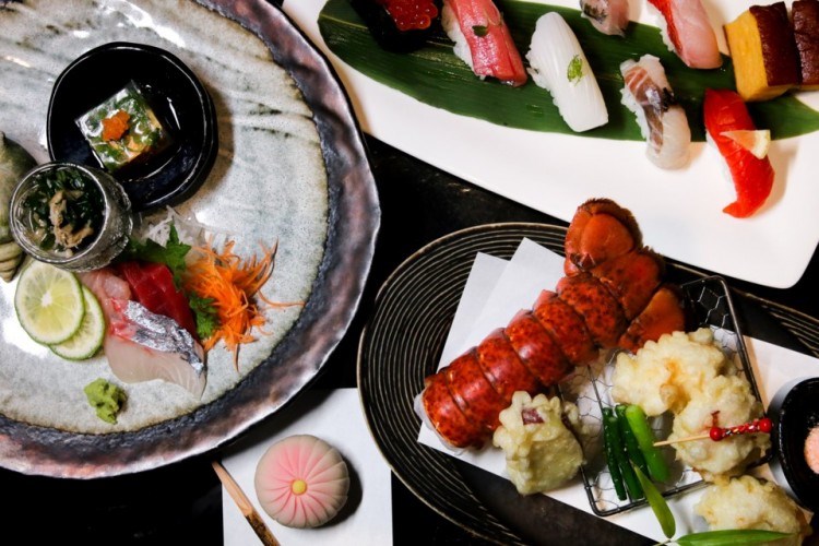 Upscale Japenese restaurant Yuwa's Valentine's Day set menu needs to be pre-ordered. Amy Ho/Yuwa