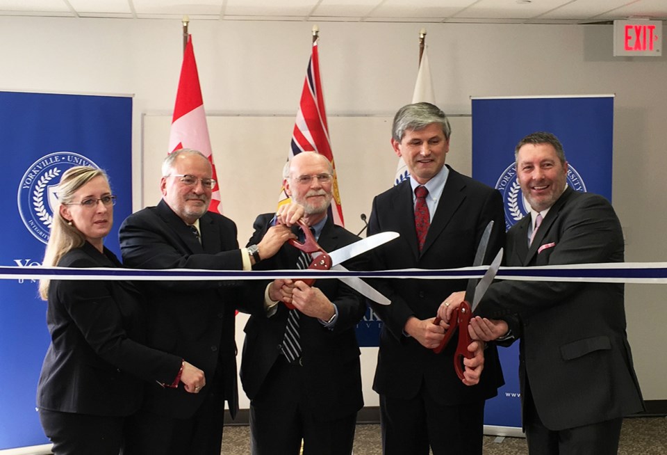 Yorkville University ribbon cutting