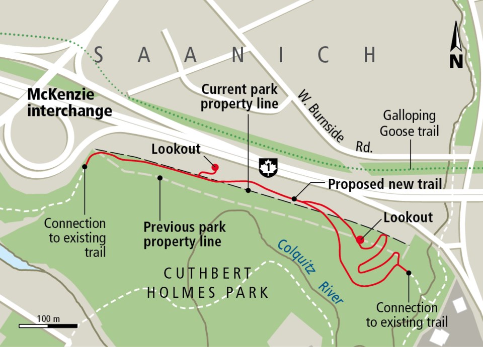 Cuthbert Holmes park - map