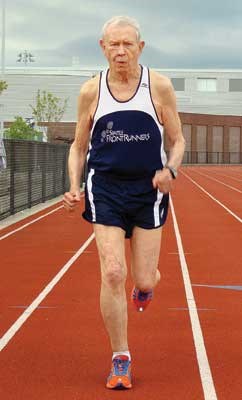 Runner and coach Len Tritsch will compete in next week¹s Outgames.