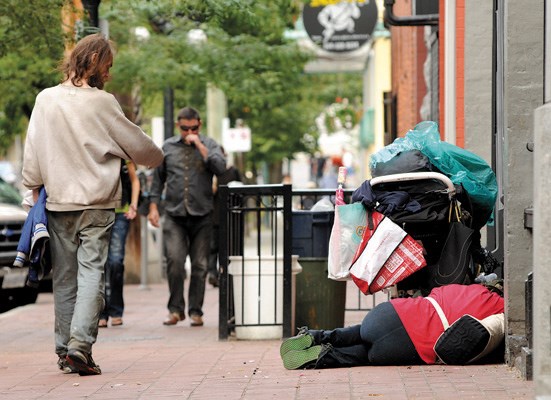 Mayor Gregor Robertson's goal is to end "street homelessness" by 2015.