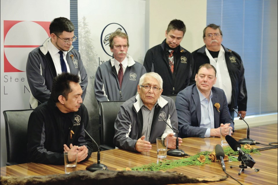Huu-ay-aht First Nation signs a co-management agreement with Steelhead LNG in Vancouver.