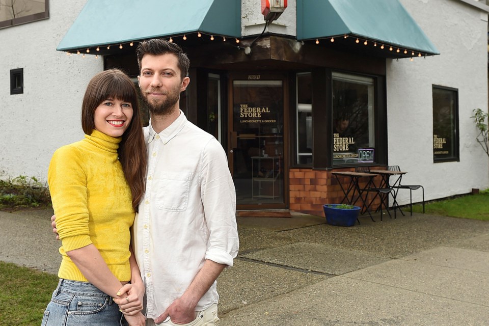 A new breed of neighbourhood shops such as Colette Griffiths and Chris Allen’s Federal Store are bringing back convenience and community to residential areas. Photo Dan Toulgoet