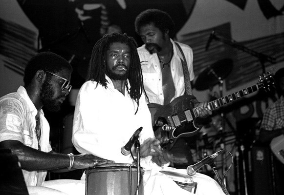 Peter Tosh performs a herb-friendly set at Kerrisdale Arena Aug. 29, 1981.