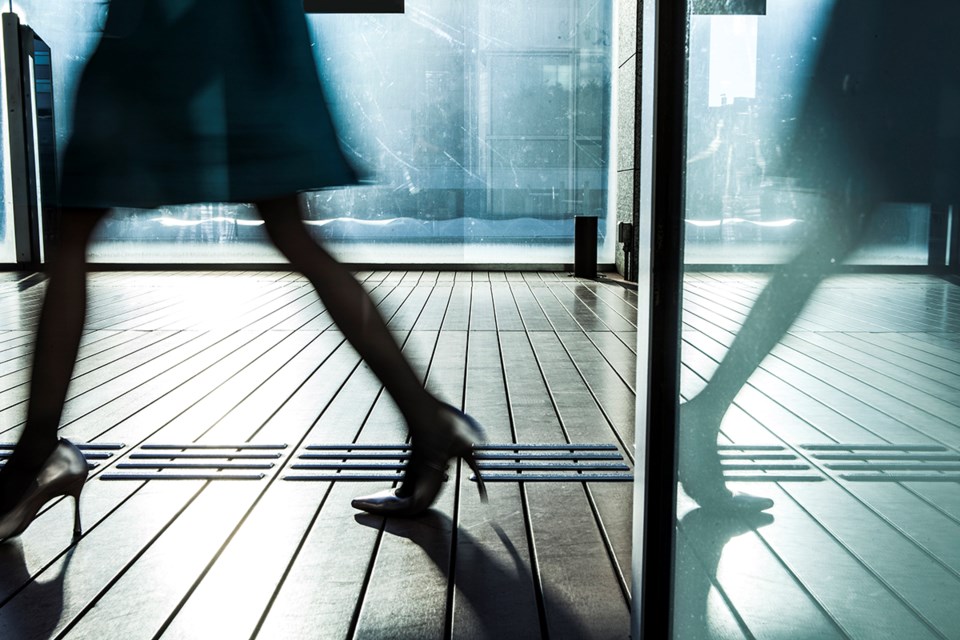 New B.C. regulation liberates women's feet by banning any requirement to wear high-heeled shoes to work.
