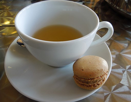 Afternoon Tea at Truffles Café at VanDusen Botanical Garden offers a choice of organic teas, including the Lemon Grass shown here.