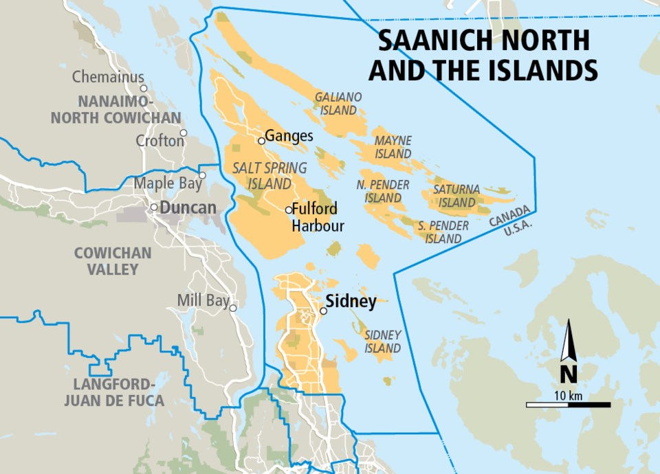 Saanich North and the Islands provincial riding