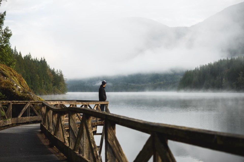 Inland Lake Provincial Park on the Sunshine Coast.