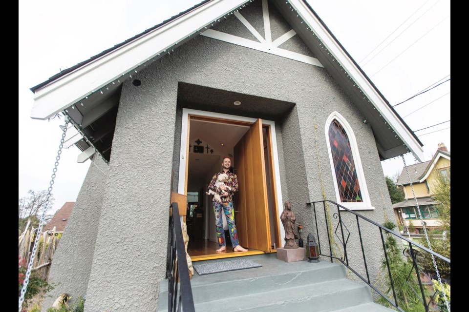 A Fernwood converted church featured in a recent Times Colonist House Beautiful story is part of this year’s Young Life Home Design and Renovation Tour.