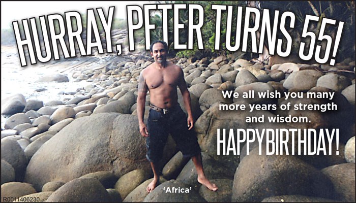 We all wish you many more years of strength and wisdom. Happy Birthday!