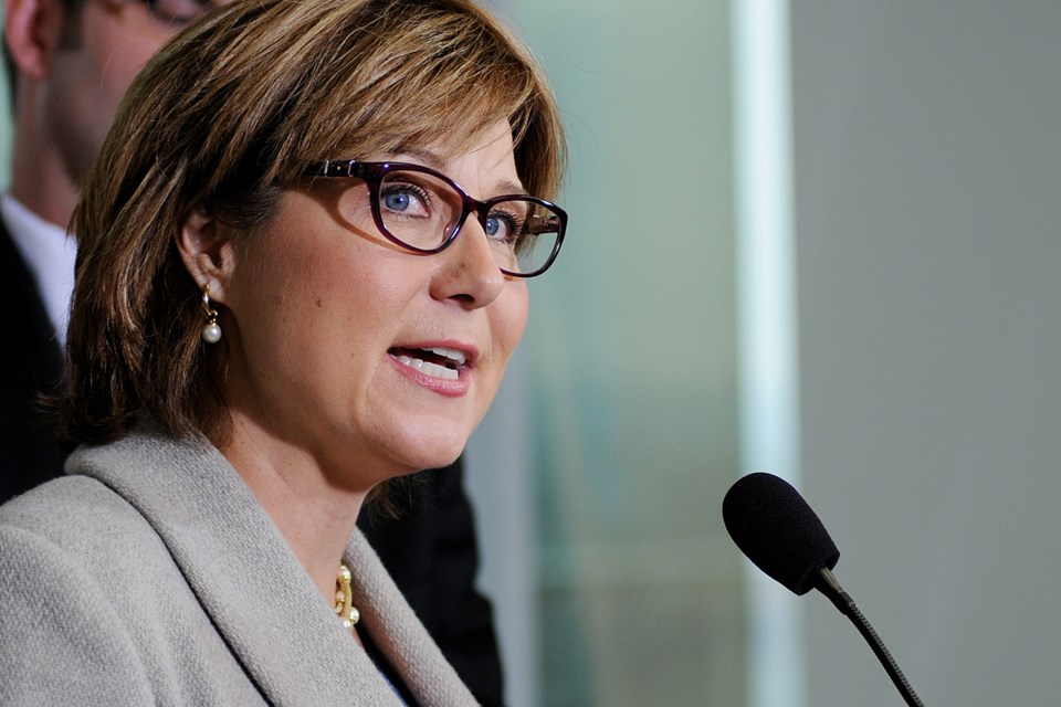 Liberal leader Christy Clark. Photo Dan Toulgoet