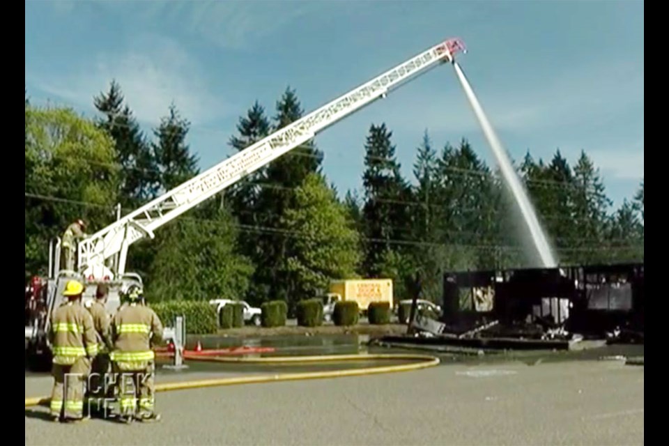 Suspicious fire destroys French Creek Bakery in Parksville.