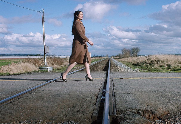 Cheri Maracle performs “This is How it Goes” in a musical segment from Marie Clements’ new documentary The Road Forward.