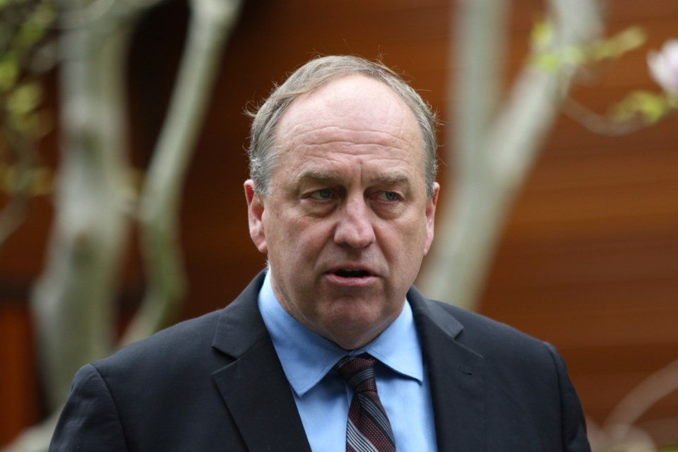 B.C. Green party leader Andrew Weaver