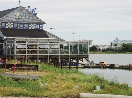 The Flying Beaver combines duties as the "go-to" airport pub with its role as Harbour Air's float plane terminus.