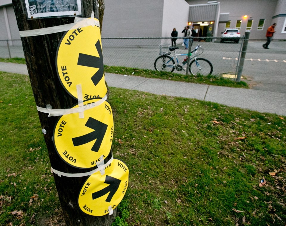 Photo - Victoria polling station