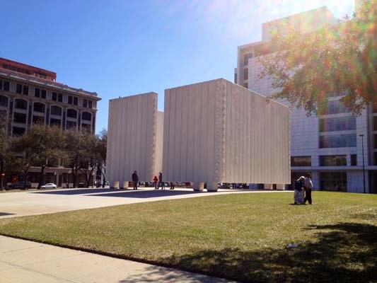 John F. Kennedy Memorial Plaza, Dallas, Texas