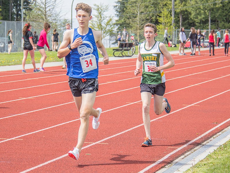 Brooks Secondary School track and field athletes excel at meet