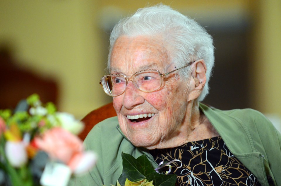 Marguerite Robertson, 110-year-old