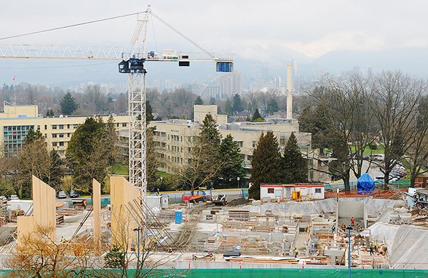 Construction on the new Ronald McDonald House B.C. is underway on the B.C. Children's Hospital campus.