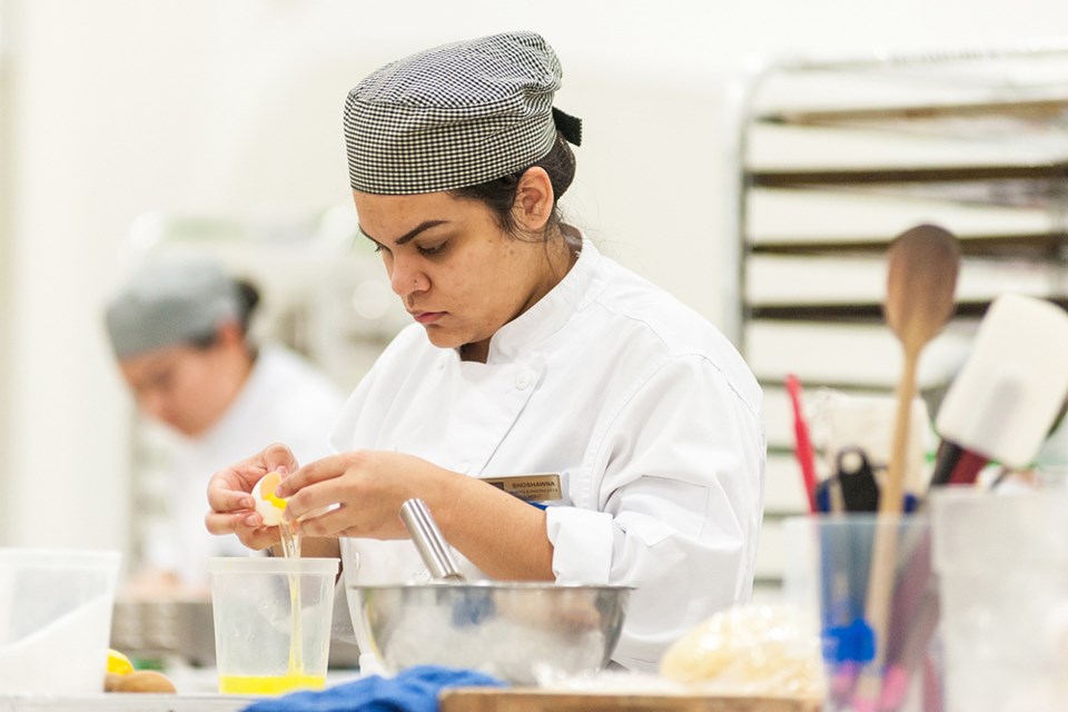 Shoshawna Patel, a Grade 12 student at New Westminster Secondary School, won a gold medal for baking at last month’s Skills Canada B.C. competition held in Abbotsford. In June, she will take part in the Skills Canada national competition in Winnipeg.