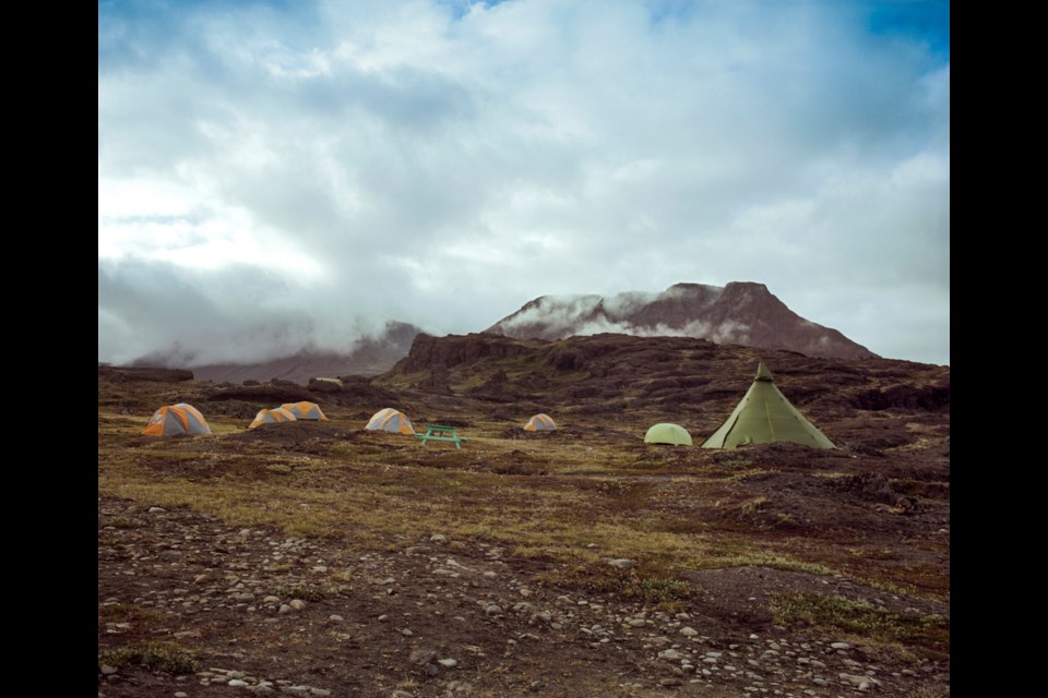 Tara Nicholson’s Tent Site, Arctic Station, Greenland, is part of a new exhibition opening at the Burnaby Art Gallery in June.