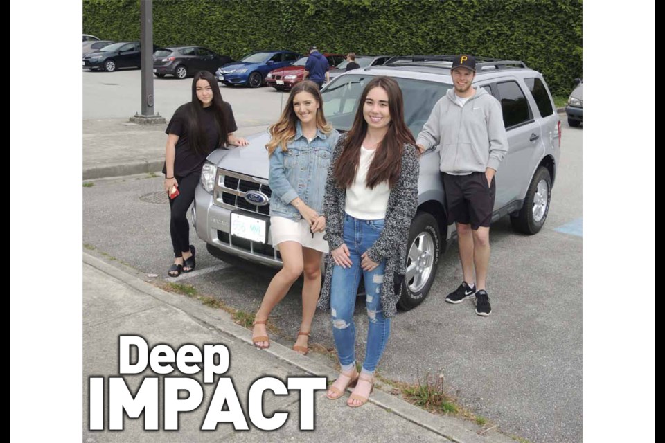 With grad season just around the corner, a group of novice drivers talk about how they were affected by the first-hand account of a crash from its badly disfigured survivor