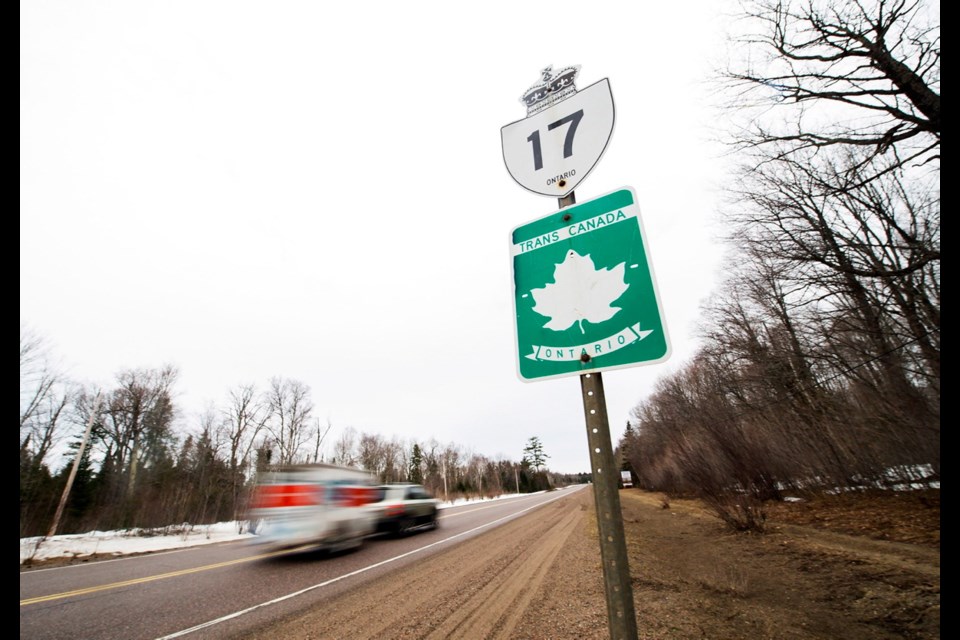 A rugged 265-kilometre north-south stretch of the Trans-Canada Highway between Wawa and Sault Ste. Marie wasn't completed until 1960.