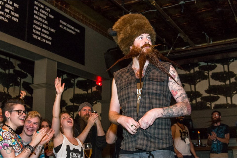 Dan Cruikshank rocks the freestyle category as beard warriors, moustache soldiers and goatee gladiators face off at the third annual Facial Hair Competition on June 3 at Gastown’s Lamplighter Public House.