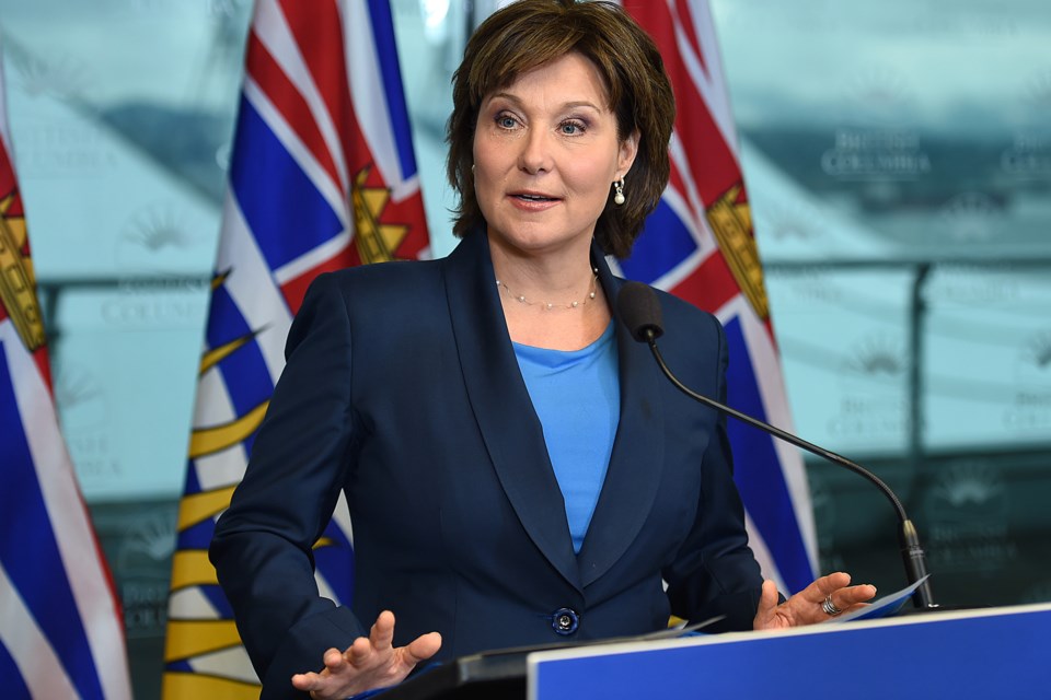 Premier Christy Clark said Tuesday at a news conference in Vancouver that she will reconvene the B.
