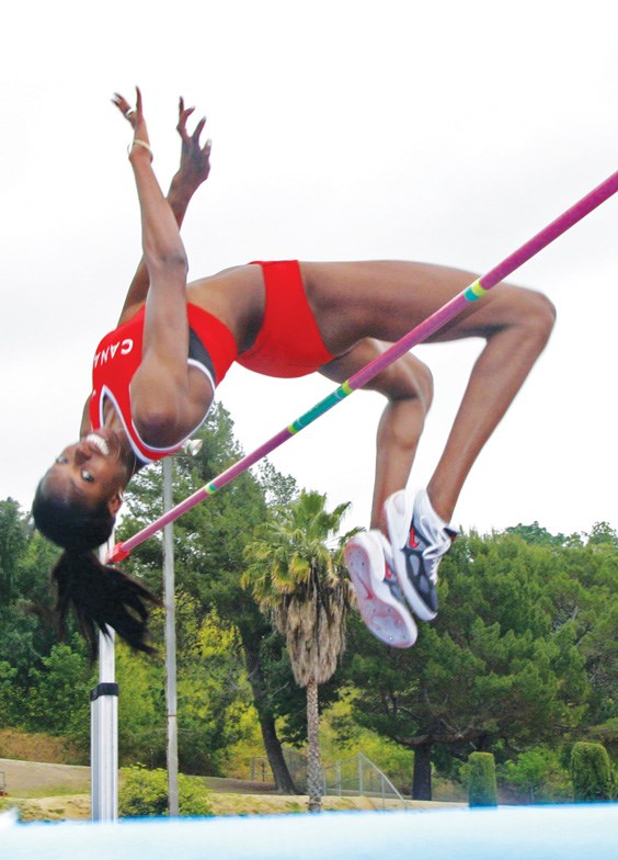 high jump