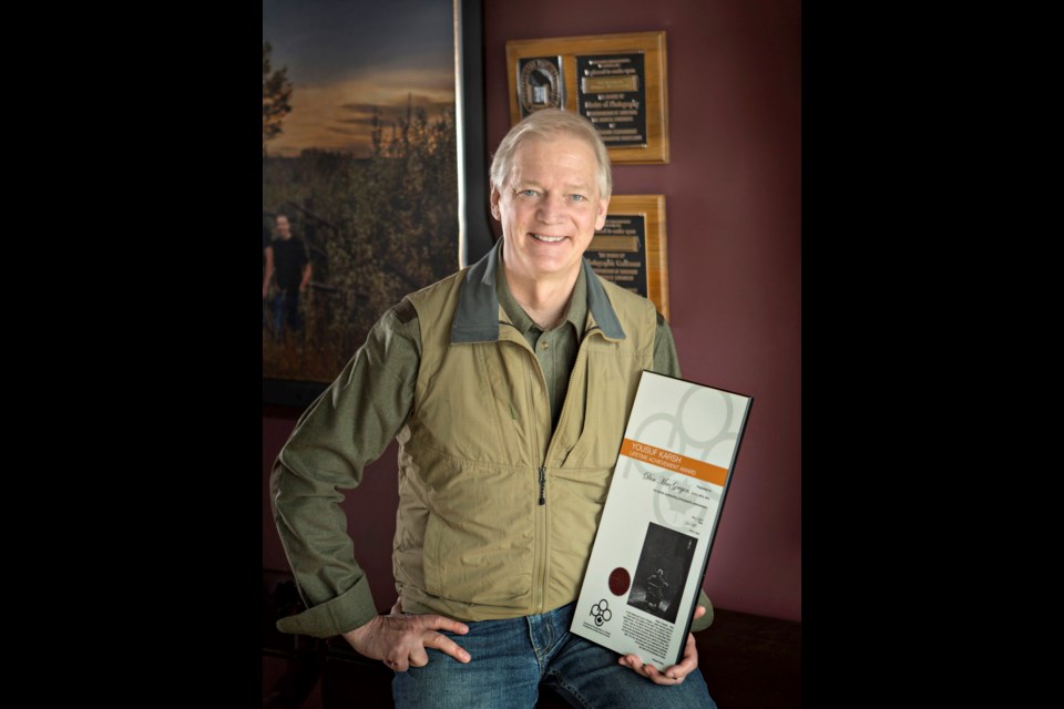 Richmond’s Don MacGregor recently received recognition for his career behind the lens as the 2017 recipient of the Yousuf Karsh Lifetime Achievement Award, which is handed out by the Professional Photographers of Canada. Photo submitted