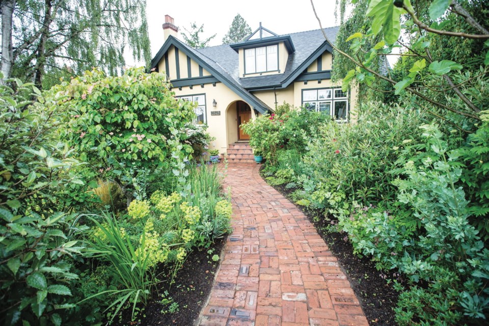 A graceful path made of reclaimed bricks welcomes visitors to Paul McNamara&rsquo;s home. He&rsquo;s thrilled with the work of Tyson Matty, co-owner of Brickworks Paving, calling him &ldquo;an artist with an amazing eye.&rdquo;